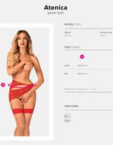 keliaraistis - Obsessive obs Garter B. XS/S Seksuali liemenėlė - 2 nuotrauka