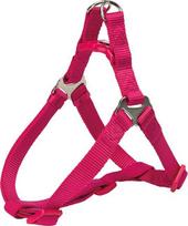 Reguliuojamos petnešos šunims Trixie Premium One Touch, purpurinė (magenta), 300 - 400 mm x 10 mm, XS/S