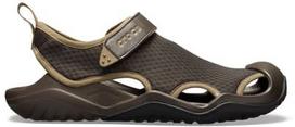 Crocs™ Swiftwater Mesh Deck Sandal Men's Espresso 43,5
