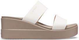 Crocs™ Brooklyn Mid Wedge Womens Stucco/Mushroom 39,5