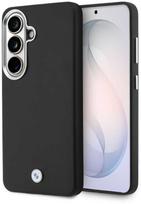 bmw zenkliukai - BMW Signature PU Leather Metal Logo Magnetic dėklas skirtas Samsung Galaxy S26+ juodos spalvos - 1 nuotrauka