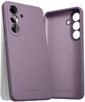 Mercury silikoninis dėklas, skirtas „Samsung Galaxy S26+“, violetinis