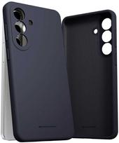 Mercury silikoninis dėklas, skirtas „Samsung Galaxy S26+“, tamsiai mėlynas