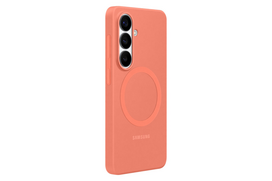 Dėklas EF-ES942COE Samsung Silicone Magnet Cover for Galaxy S26 Coral Raudona