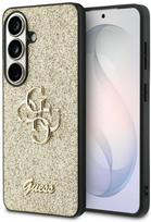 „Dėklas Guess“ fiksuotas blizgus didelis metalinis 4G logotipas, skirtas „Samsung Galaxy S26“ zlotams