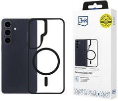 Dėklas 3mk Satin Armor MagCase, skirtas Samsung Galaxy S26 - permatomas Juodas
