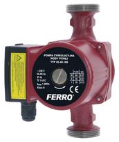 elektrinis vandens siurblys - Ferro Cirkuliacinis siurblys CO 25-40-180, 65 W - 1 nuotrauka
