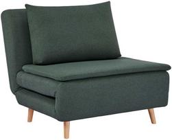 miegamasis fotelis pigu - Fotelis Halmar 3-in-1 Miegamoji Sofa, tamsiai žalias (Dark Green) - 1 nuotrauka