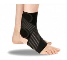 Čiurnos įtvaras, Universalus, Juodas (Ankle Support, Universal, Black)