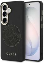 Guess PU Perforated 4G Logo Magnetic dėklas skirtas Samsung Galaxy S26 juodos spalvos