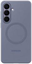 magnetas telefono - Dėklas Samsung Galaxy S26+ Silicone Magnet Cover Mėlyna Violet - 1 nuotrauka