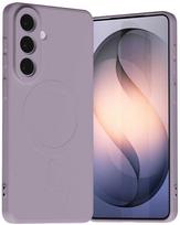 Mercury pusiau silikoninis „MagSafe“ dėklas, skirtas „Samsung Galaxy S26+“, alyvinės violetinės spalvos