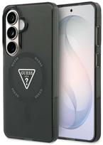 Guess C9b1c IML gradientinis trikampio formos „MagSafe“ dėklas, skirtas „Samsung Galaxy S26“, juodas