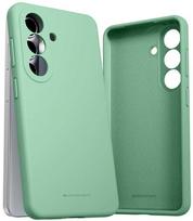 Silikoninis dėklas Mercury, skirtas „Samsung Galaxy S26“, žalias