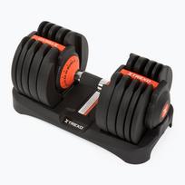Reguliuojamas hantelis XTREXO 24kg EVO black