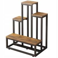 Rebiko Gėlių stovas pramoninis kaimiškos palėpės lentynos 67 cm