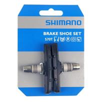 Stabdžių kaladėlės Shimano Deore BR-M510 Y8GV9801A, aliuminis, sidabro sp./juoda sp., 2 vnt.