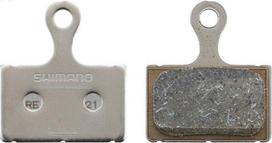 trinkeles lt - Diskinių stabdžių trinkelių rinkinys Shimano K05S Resin, plienas, chromo sp., 2 vnt. - 1 nuotrauka
