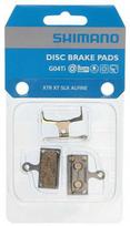 Diskinių stabdžių trinkelių rinkinys Shimano G04TI Metal, plienas, sidabro sp., 2 vnt.