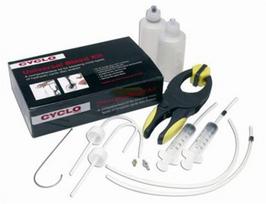 Stabdžių nuleidimo komplektas Cyclo Universal Brake Bleeder Kit CYC-6327, plastikas, balta sp.
