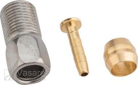 Stabdžių žarnelės surinkimo detalės Shimano SM-BH59 Y8H598010, metalas, aukso sp./pilka sp.