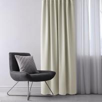 Užtemdanti užuolaida Restilo Blackout, kreminė, 140 cm x 300 cm