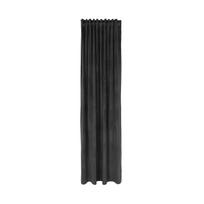 Naktinė užuolaida Domoletti Velvet 537628/58, juoda, 140 cm x 260 cm