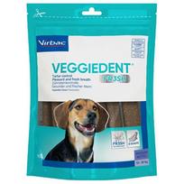 Skanėstas šunims Virbac VeggieDent Fresh M, dantų higienai, 15 vnt., 10-30 kg