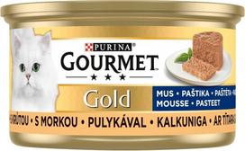 Šlapias kačių maistas Gourmet Gold, kalakutiena, 0.085 kg
