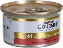 gourmet gold - GOURMET Gold Mus Wołowina 85 g - 1 nuotrauka
