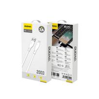 lightning to usb a cable - Dudao L2L USB to Lightning fasst charging data cable 5A 2m White - 7 nuotrauka