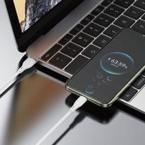 lightning to usb a cable - Dudao L2L USB to Lightning fasst charging data cable 5A 2m White - 8 nuotrauka