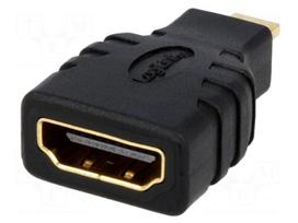 female to female hdmi adapter - LogiLink Adapter HDMI to HDMI-micro - 1 nuotrauka