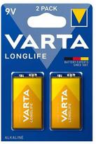 Varta Longlife 9V baterija 2vnt