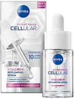 Nivea Cellular Expert Filler Hyaluron drėkinamasis serumas nuo raukšlių, 15 ml