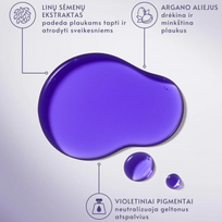 moroccanoil treatment - Moroccanoil Treatment Purple aliejus šviesiems ir žiliems plaukams 50 ml - 3 nuotrauka