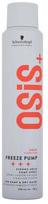 schwarzkopf osis lakas - Stiprios fiksacijos neaerozolinis purškiklis plaukams Schwarzkopf OSIS+ Freeze Pump Finish 200ml - 1 nuotrauka
