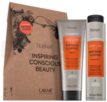 Lakme Teknia Color Refresh Cocoa Brown rinkinys (šampūnas 300 ml. + kaukė 250 ml.) - 1 vnt.