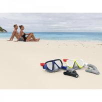 plaukimo kauke - Bestway nardymo rinkinys kaukė su šniūrais 24053, mėlyna/juoda/pilka (Blue/Black/Grey) - 6 nuotrauka