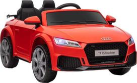 12v varikliukas - Dvivietis vaikiškas elektrinis automobilis Homcom Audi TT RS Roadster, raudonas - 1 nuotrauka