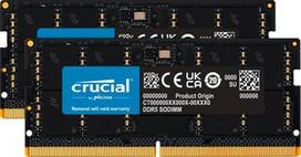 ram 32gb ddr5 4800mhz - Crucial CT2K32G48C40S5 DDR5 64GB (2x32GB) 4800MHz SO-DIMM Juodas (Black) - 1 nuotrauka