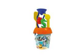 ADRIATIC kibirėlis smėliui su sėteliu Piratai, 18 cm. diam., 902