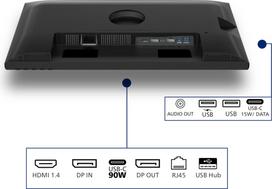 usb philips - PHILIPS 24B2U3301D/00 - 6 nuotrauka