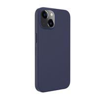 Evelatus Apple iPhone 14 Natūralios Odos Dėklas su MagSafe - Mėlynas (Blue)
