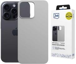 3MK Hardy MagSilicone Case for Apple iPhone 16 Pro Max - Titanas (Titanium)