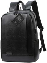 Kelioninė kuprinė BAD&BAGS, juoda (Black), odinė