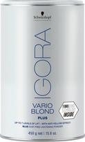 Schwarzkopf Professional Igora Vario Blond Blue Dust-Free Lightening Powder Mėlyni plaukų šviesinimo milteliai, 450g