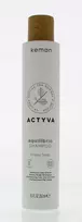 Kemon Actyva Equilibrio riebaluotis linkusių plaukų ir galvos odos šampūnas - 250 ml.