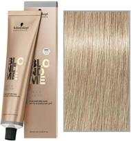 schwarzkopf kremas plaukams - Schwarzkopf Blondme Bond Enforcing Blonde Lifting 60ml Ice-Iris - 1 nuotrauka