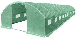Šiltnamis su armuota plėvele, 40 m2, 4x10 m, žalias